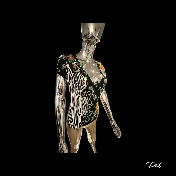 Alberto Makali Swirl Multi-Color Sweater - Picture 4 of 8